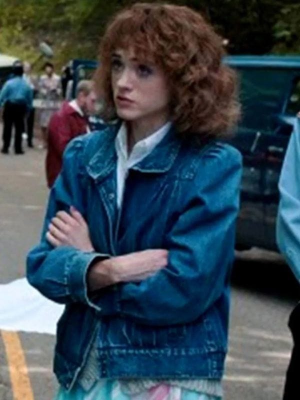 Stranger Things S04 Nancy Wheeler Denim Jacket Blue