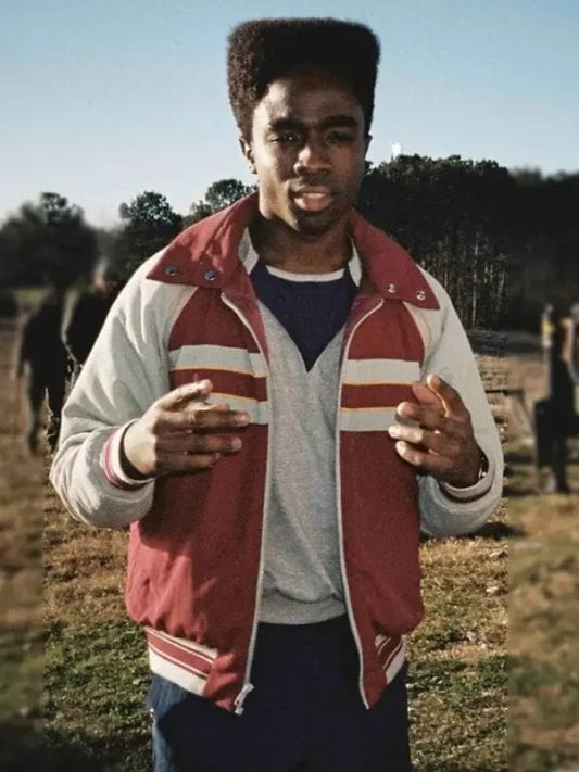 Stranger Things S05 Lucas Sinclair Bomber Jacket