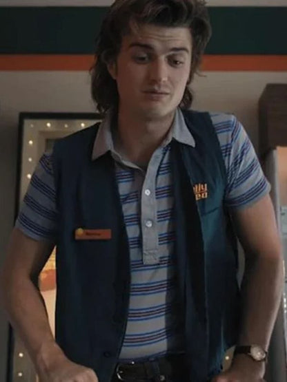 Stranger Things Steve Harrington Green Vest