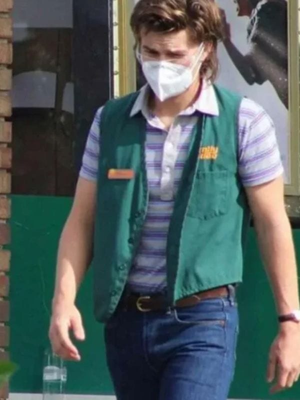 Stranger Things Steve Harrington Green Vest