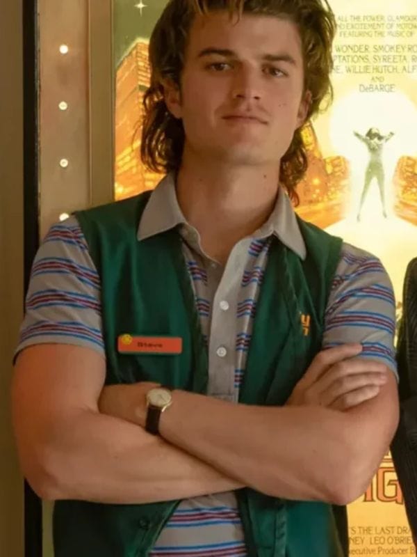 Stranger Things Steve Harrington Green Vest