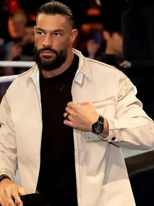 Street Fighters Event 2026 Roman Reigns White Jacket