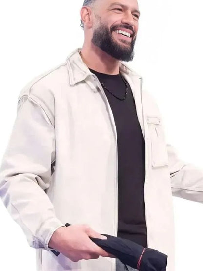 Street Fighters Event 2026 Roman Reigns White Jacket