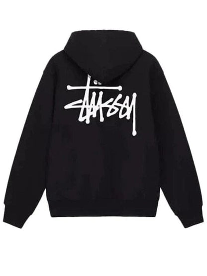 Stussy Pullover Hoodie | Basic Stussy Hoodie Black