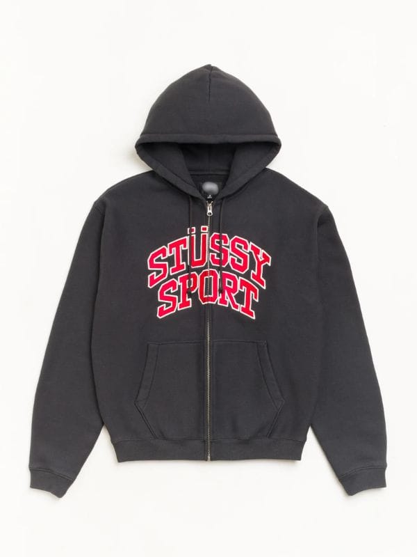 Unisex Stüssy Sport Zip Hoodie