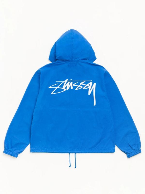 Stussy Waxed Cotton Beach Shell Jacket