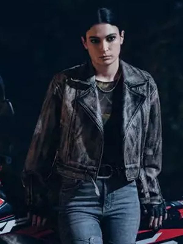 Subteran Irina Artenii Distressed Leather Jacket