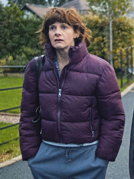 Such Brave Girls S02 Louise Brealey Purple Jacket