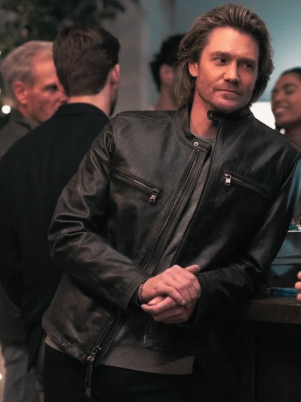 Sullivans Crossing S03 Cal Jones Leather Jacket Black