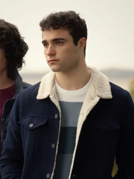 Superman and Lois S03 Michael Bishop Blue Jacket