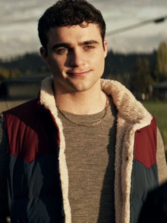 Superman and Lois S04 Jonathan Kent Shearling Vest