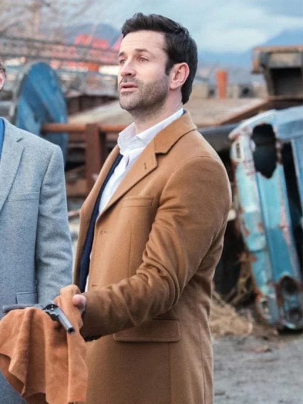 Supernatural Adam Fergus Brown Trench Coat Supernatural Adam Fergus Brown Trench Coat