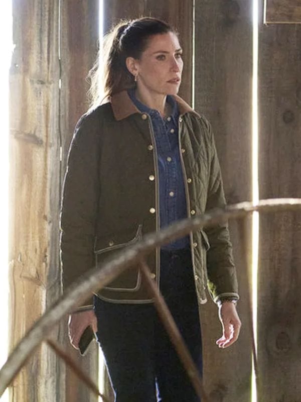 Surreal Estate S03 Sarah Levy Green Quilted Jacket Surreal Estate S03 Sarah Levy Green Quilted Jacket