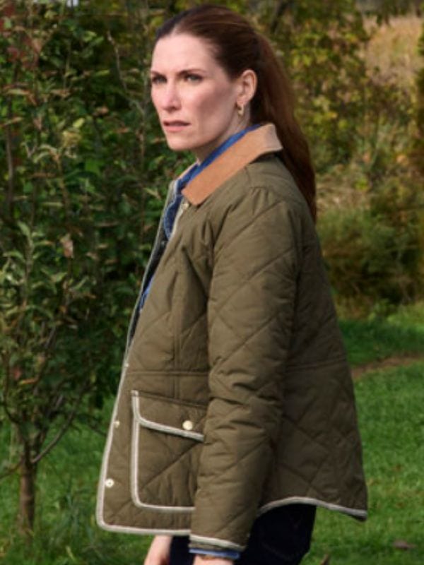 Surreal Estate S03 Sarah Levy Green Quilted Jacket Surreal Estate S03 Sarah Levy Green Quilted Jacket