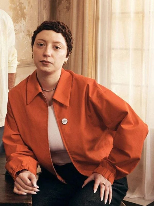 Surviving Earth 2025 Thea Gajic Orange Jacket Surviving Earth 2025 Thea Gajic Orange Jacket