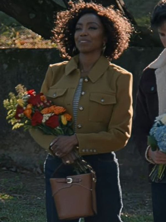 Sweet Magnolias S04 Heather Headley Green Jacket Sweet Magnolias S04 Heather Headley Green Jacket