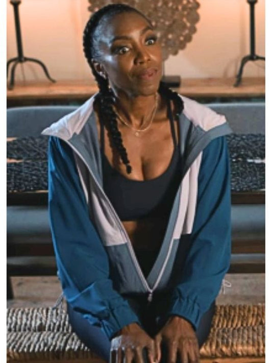 Sweet Magnolias S04 Heather Headley Track Jacket Sweet Magnolias S04 Heather Headley Track Jacket Colorblock