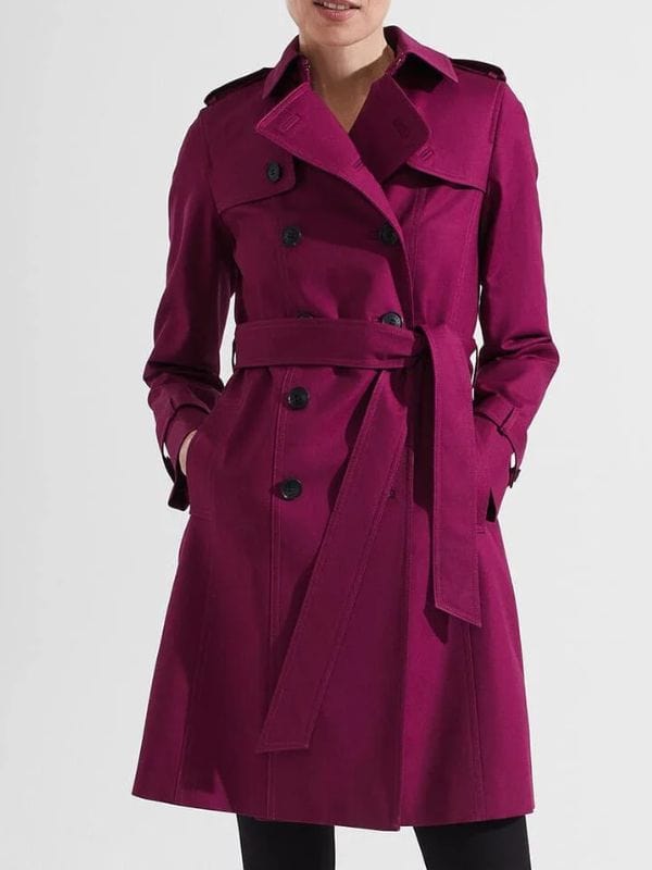 Sweet Magnolias S04 Helen Decatur Purple Coat Sweet Magnolias S04 Helen Decatur Purple Coat