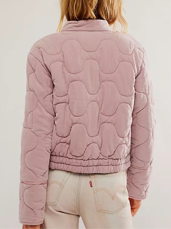 Sweet Magnolias S04 Maddie Townsend Quilted Jacket Sweet Magnolias S04 Maddie Townsend Quilted Jacket Pink