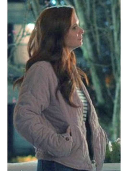 Sweet Magnolias S04 Maddie Townsend Quilted Jacket Sweet Magnolias S04 Maddie Townsend Quilted Jacket Pink