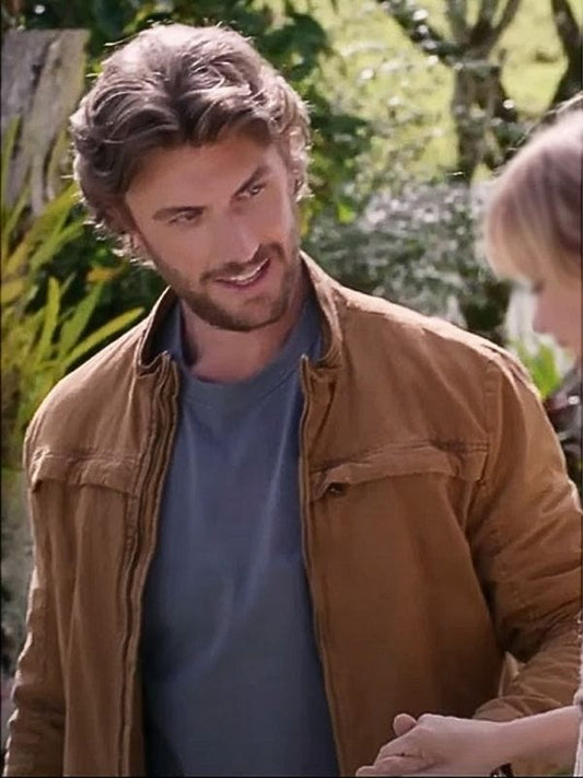 Michael Take My Hand 2024 Adam Demos Brown Jacket