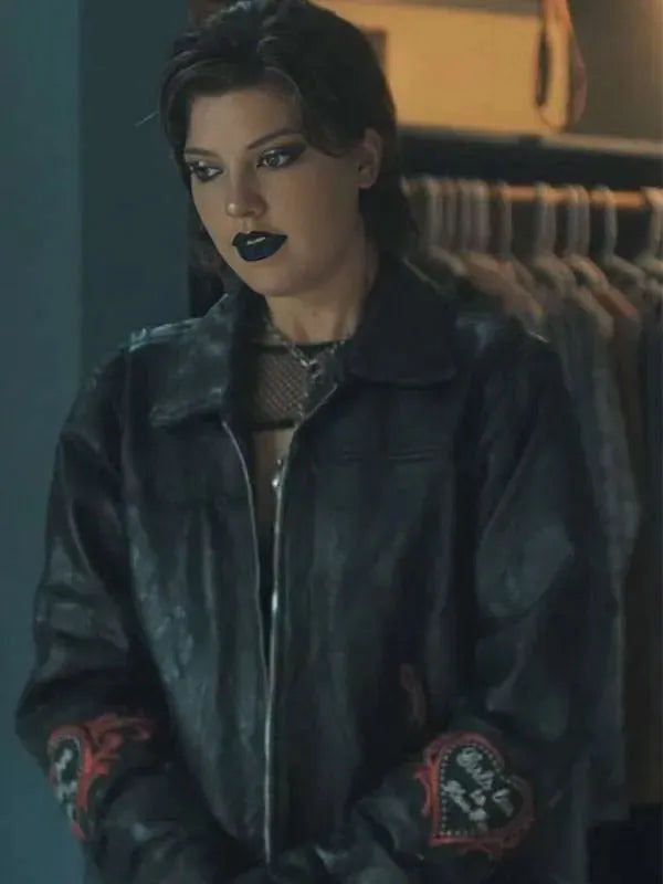 Tell Me Lies S03 Catherine Missal Leather Jacket