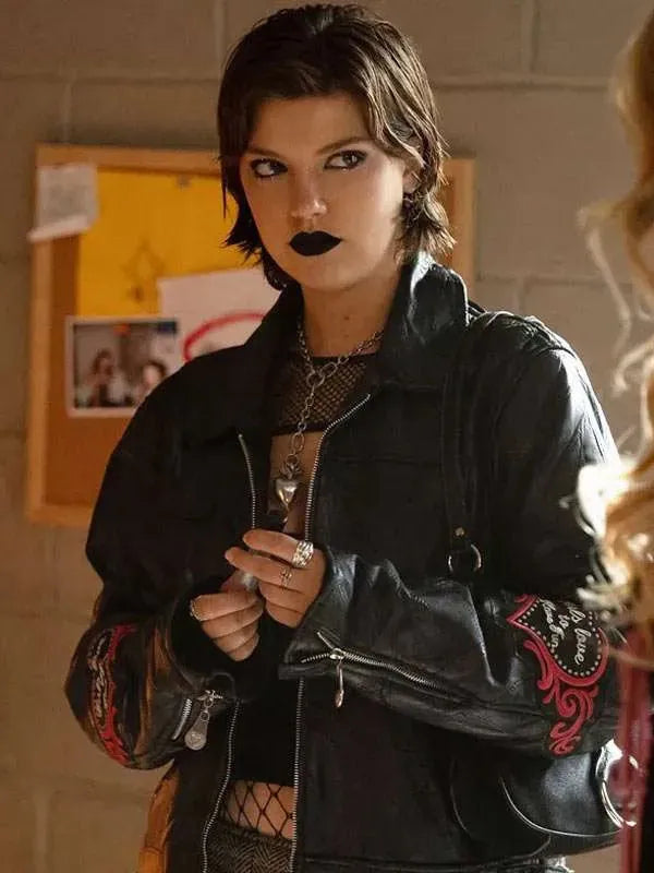 Tell Me Lies S03 Catherine Missal Leather Jacket