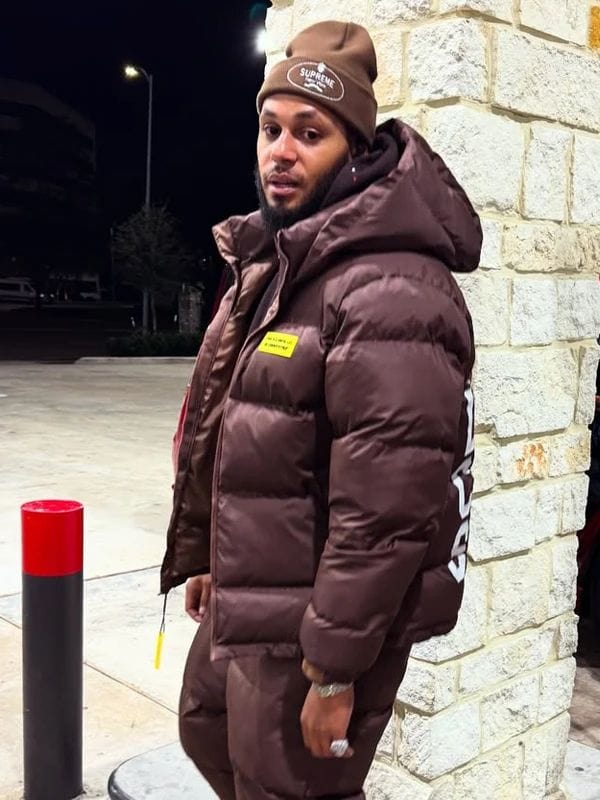 That's A Awful Lot Of Cough Syrup Puffer Jacket