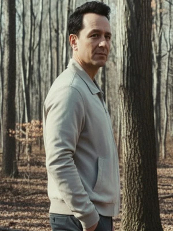 The Beast in Me S01 Matthew Rhys Bomber Jacket