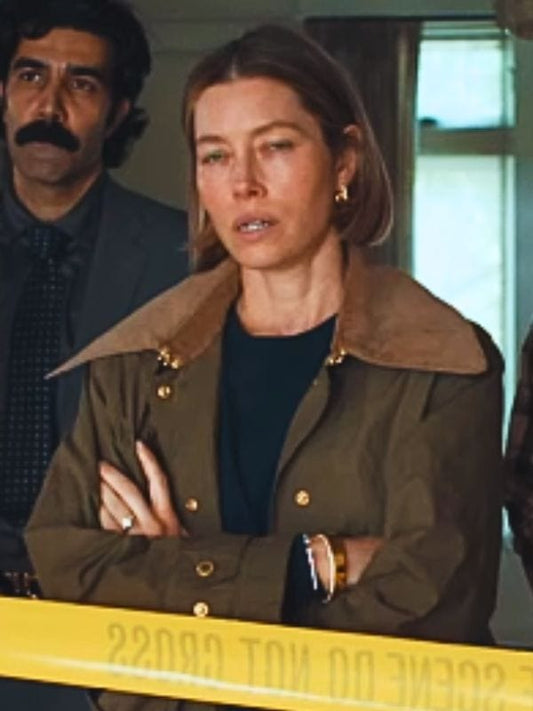 The Better Sister S01 Jessica Biel Green Jacket The Better Sister S01 Jessica Biel Green Jacket