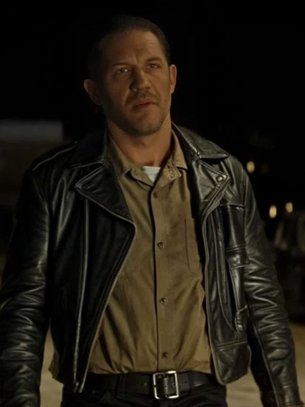 The Bikeriders Tom Hardy Vandals Chicago Leather Jacket The Bikeriders Tom Hardy Vandals Chicago Leather Jacket