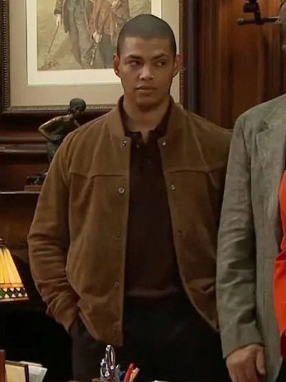 The Bold and the Beautiful 2026 Zende’s Brown Jacket