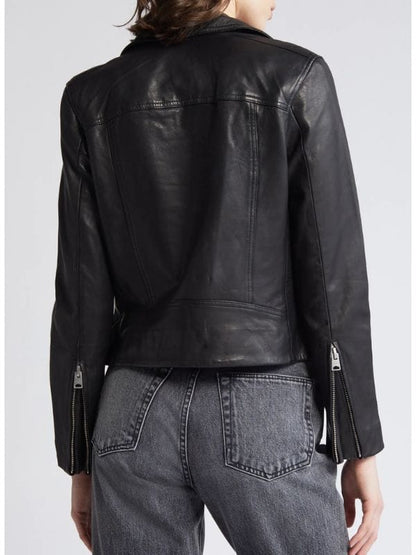 The Bold and the Beautiful Hope’s Black Moto Jacket