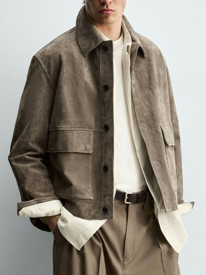 The Bold and the Beautiful RJ’s Brown Suede Jacket