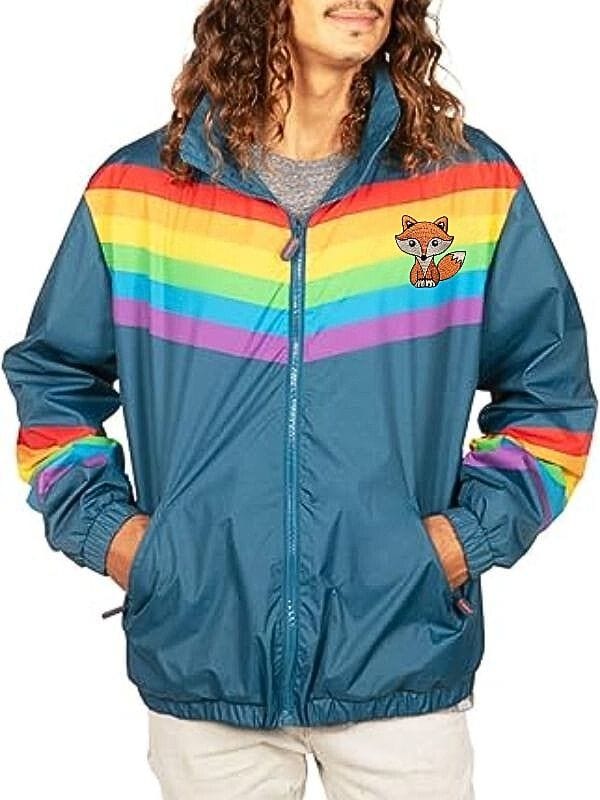 The Conners S07 Nat Faxon Rainbow Striped Jacket