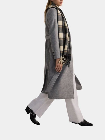 The Copenhagen Test Melissa Barrera Trench Coat Grey