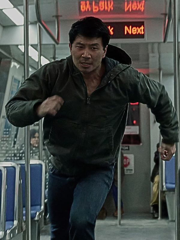 The Copenhagen Test Simu Liu Hooded Jacket Green