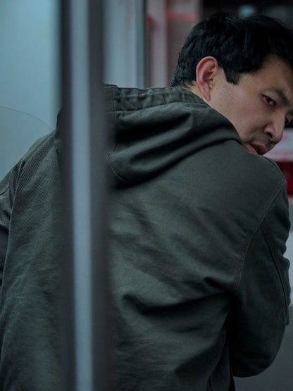 The Copenhagen Test Simu Liu Hooded Jacket Green