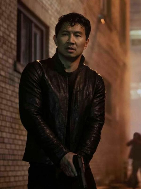 The Copenhagen Test Simu Liu Leather Jacket