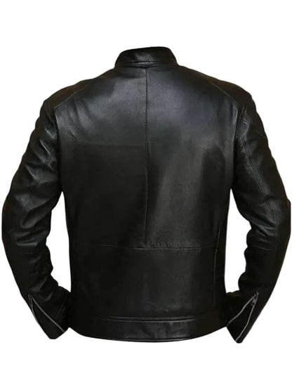 The Copenhagen Test Simu Liu Leather Jacket