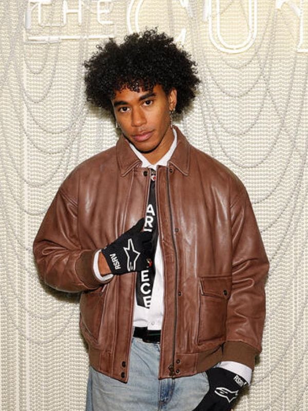 The Cut NY Fashion Week Perris Howard Leather Jacket