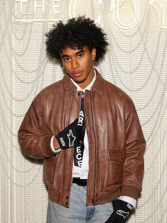 The Cut NY Fashion Week Perris Howard Leather Jacket