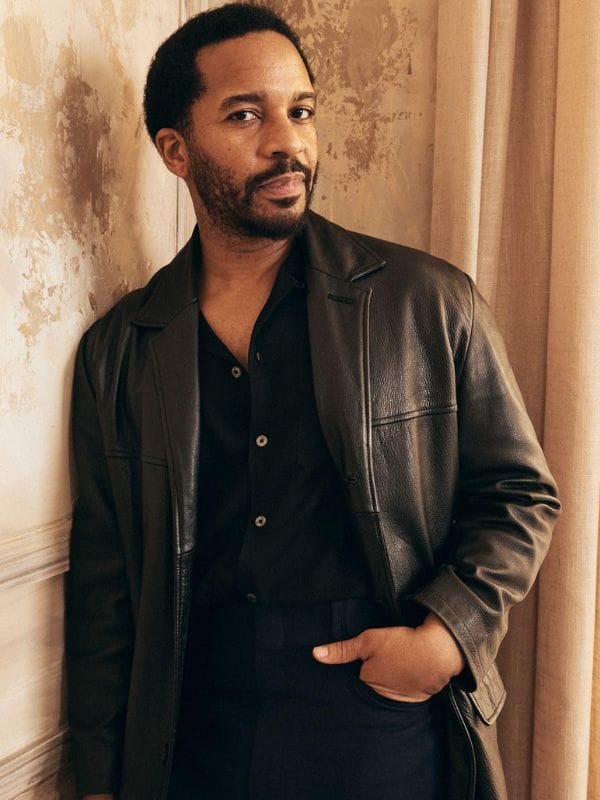 The Dutchman 2025 André Holland Leather Jacket Black