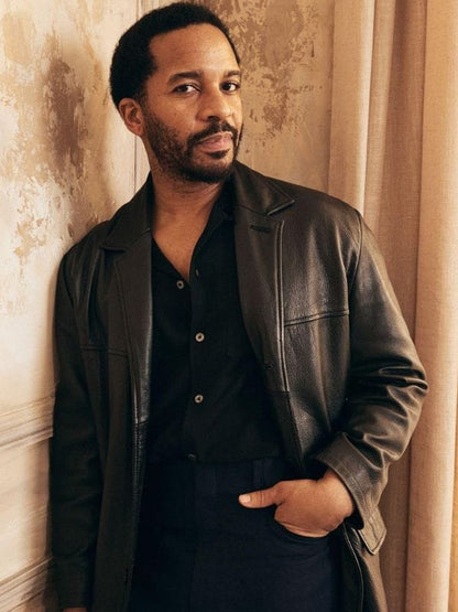 The Dutchman 2025 André Holland Leather Jacket Black