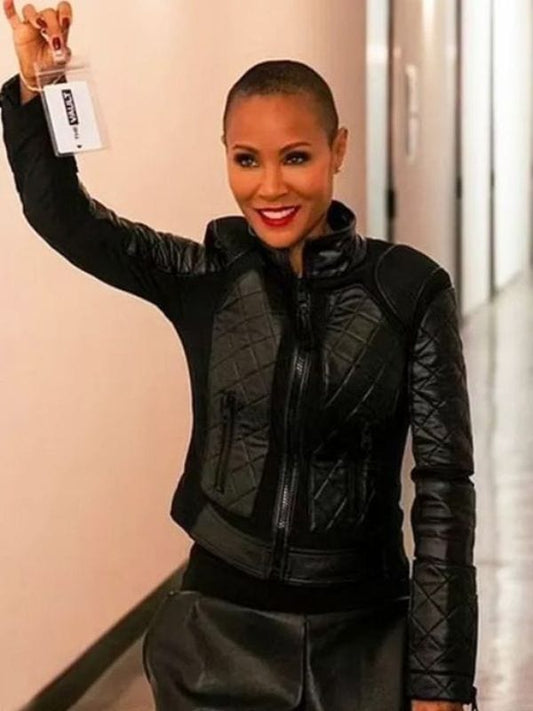 The Equalizer Jessie Cook Black Quilted Jacket