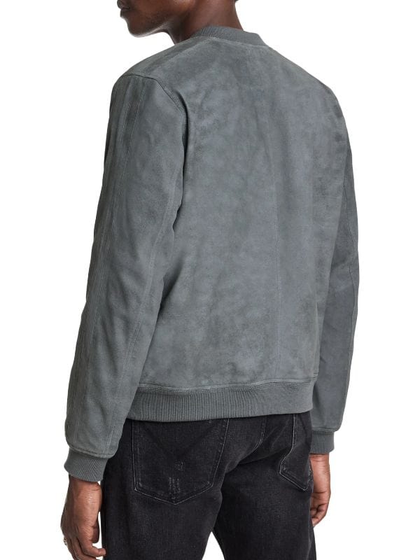 The Equalizer S05 Marcus Dante Grey Suede Jacket