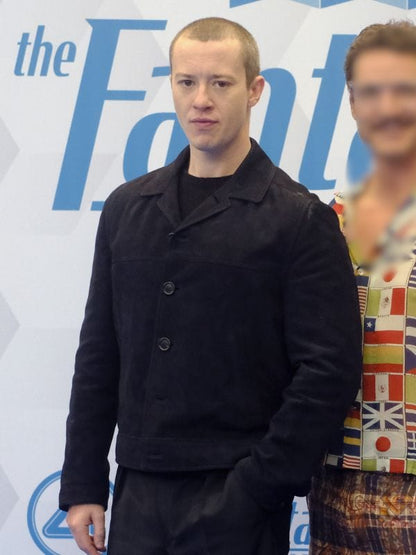 The Fantastic Four First Steps Joseph Quinn Black Suede Jacket