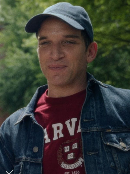 The Hunting Wives S01 Evan Jonigkeit Denim Jacket Blue