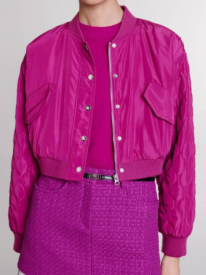 The Irrational S02 Kylie Pink Bomber Jacket