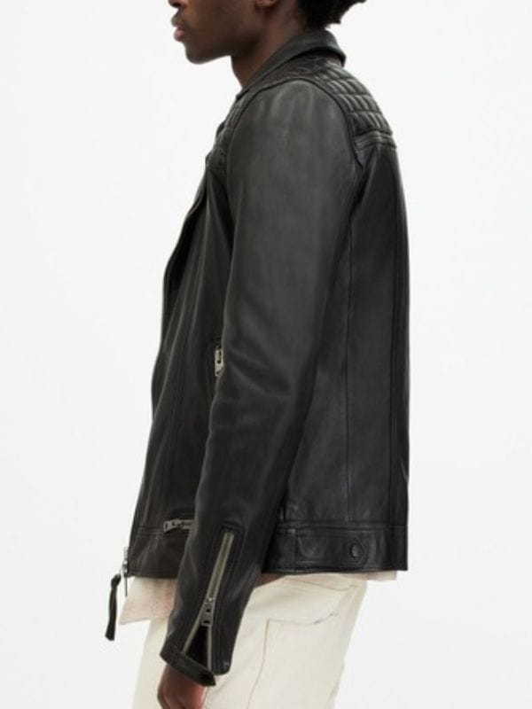 The Jetty S01 Bo Bragason Quilted Leather Jacket